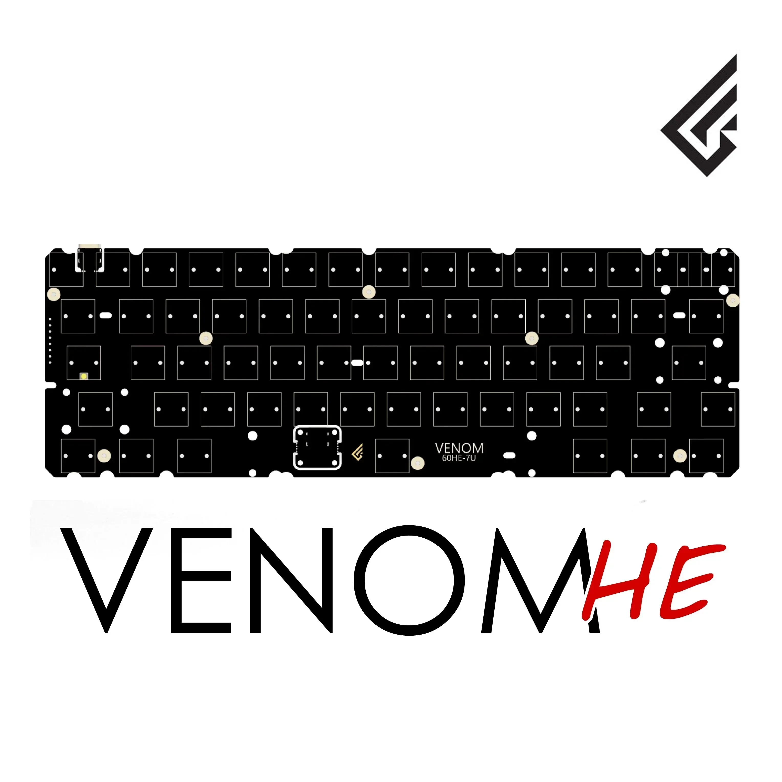 Tech Gaming Accessories - Geonworks Venom 60 HE Keyboard PCB