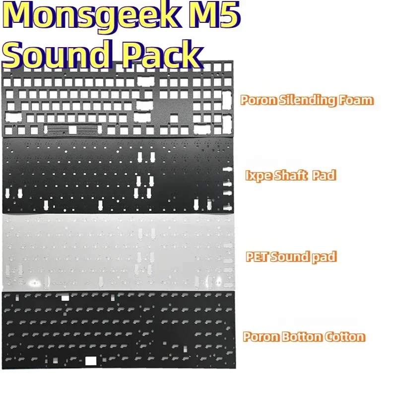 Tech Gaming Accessories - Monsgeek M5 Sound Pack/ Plate for