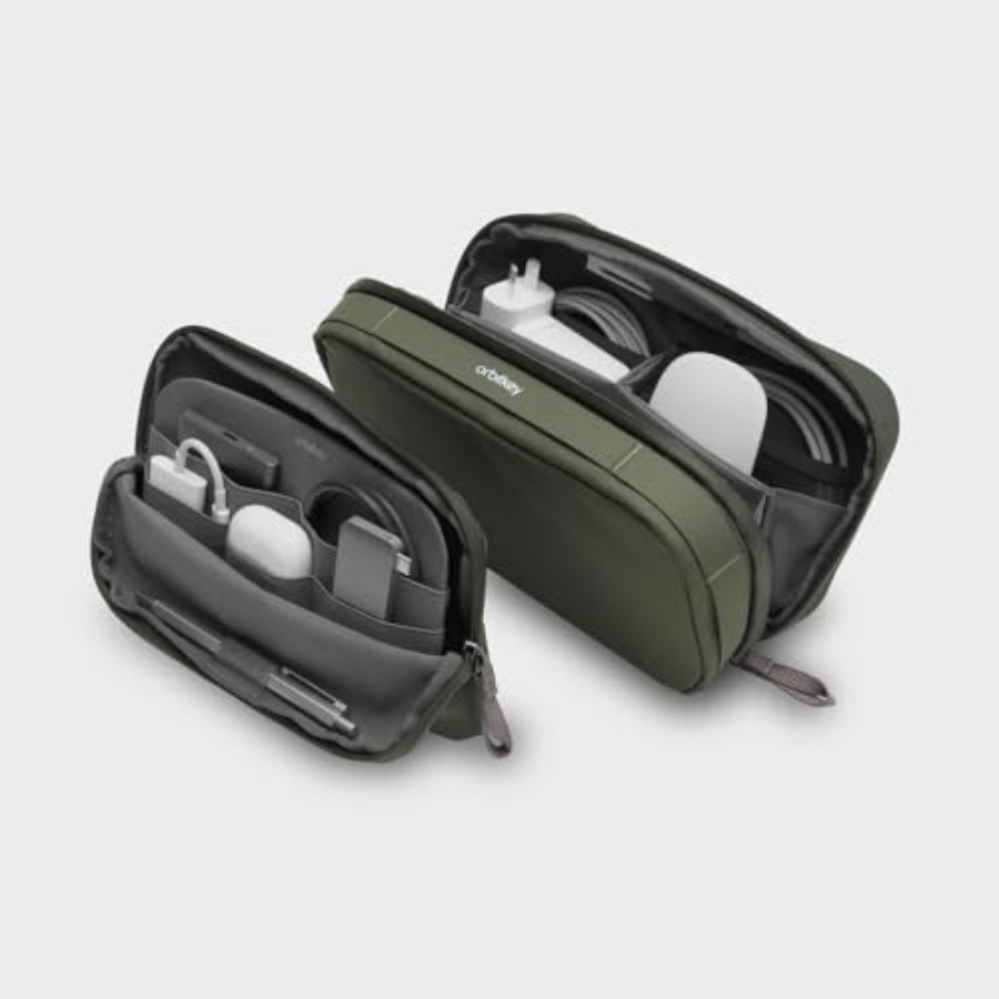 Tech Accessories For Travel - 2-in-1 Tech Accessory Pouch with Detachable