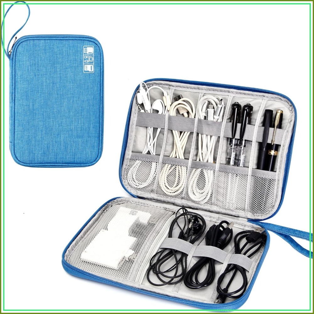 Cable Organizer Bag - Travel Electronics Organizer Portable Cable Organizer