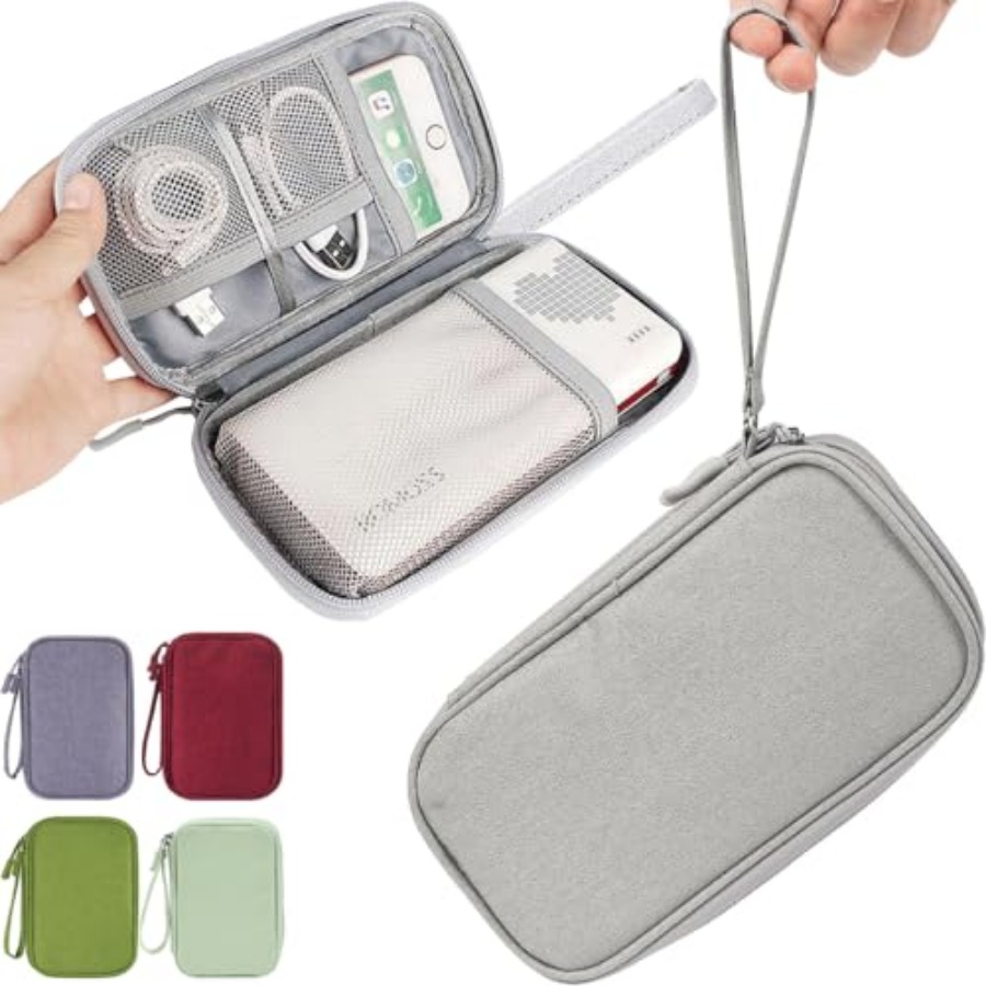 Tech Accessories For Travel - Cord Organizer Travel Cable Organizer Bag