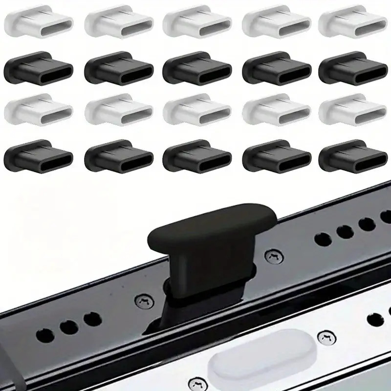 6 Pack USB C Dust Plug Type C  - Accessories Tech Pack recension och pris