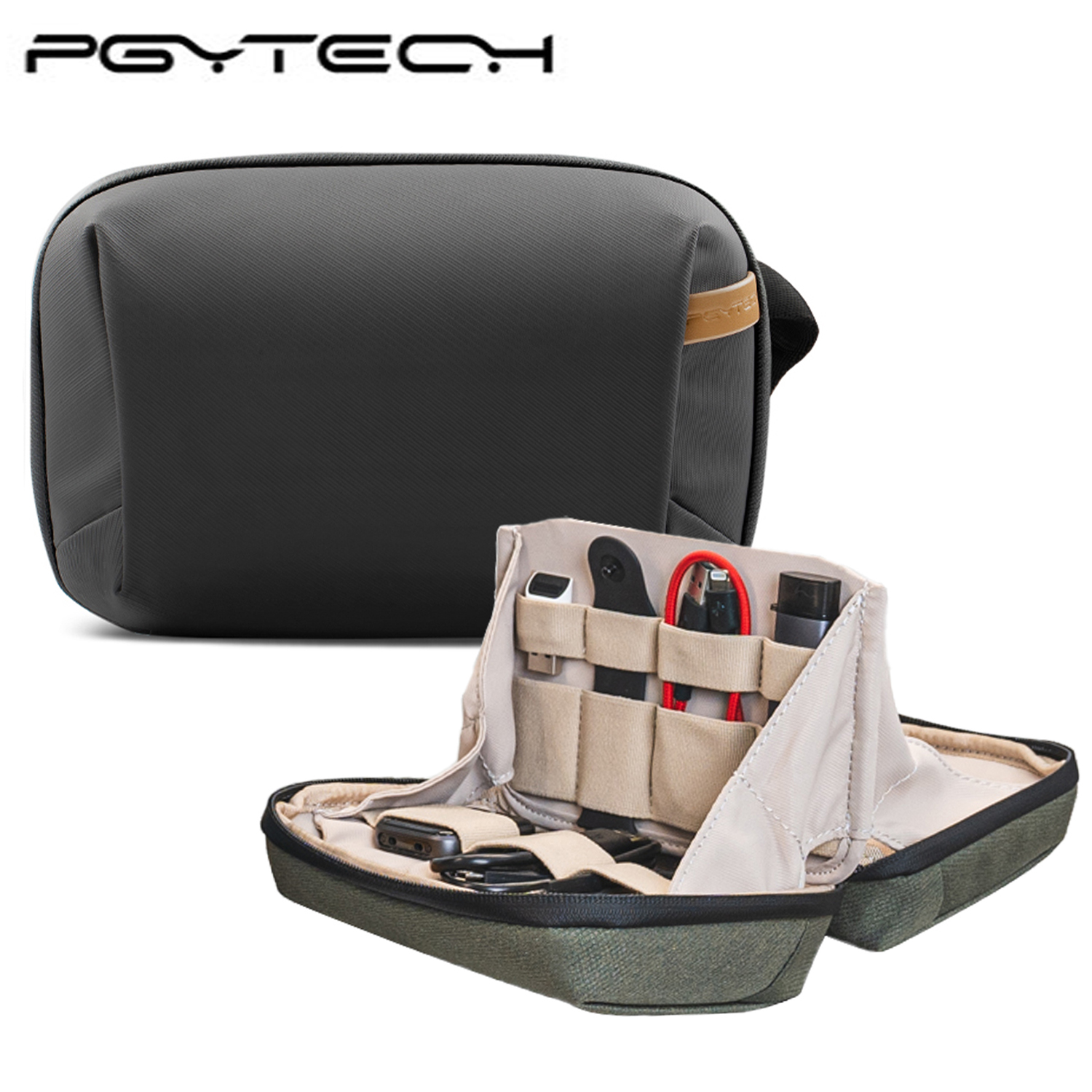 PGYTECH Tech Pouch Organizer B - Cable Organizer Bag recension och pris