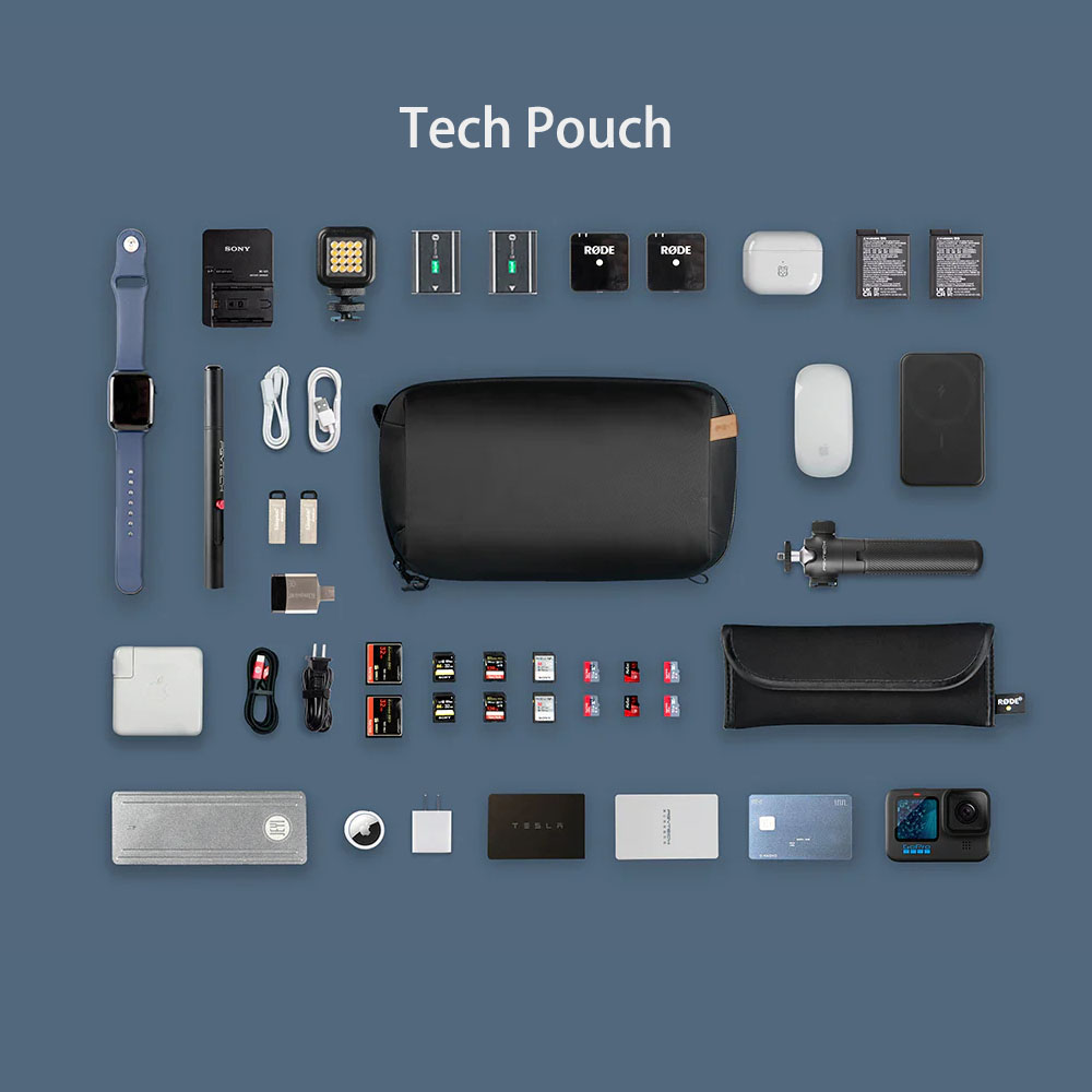 PGYTECH Tech Pouch Organizer B - Cable Organizer Bag recension och pris