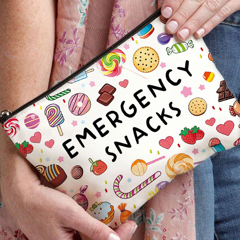 1 PC Women Printed Canvas Make - Tech Accessories Travel Bag recension och pris