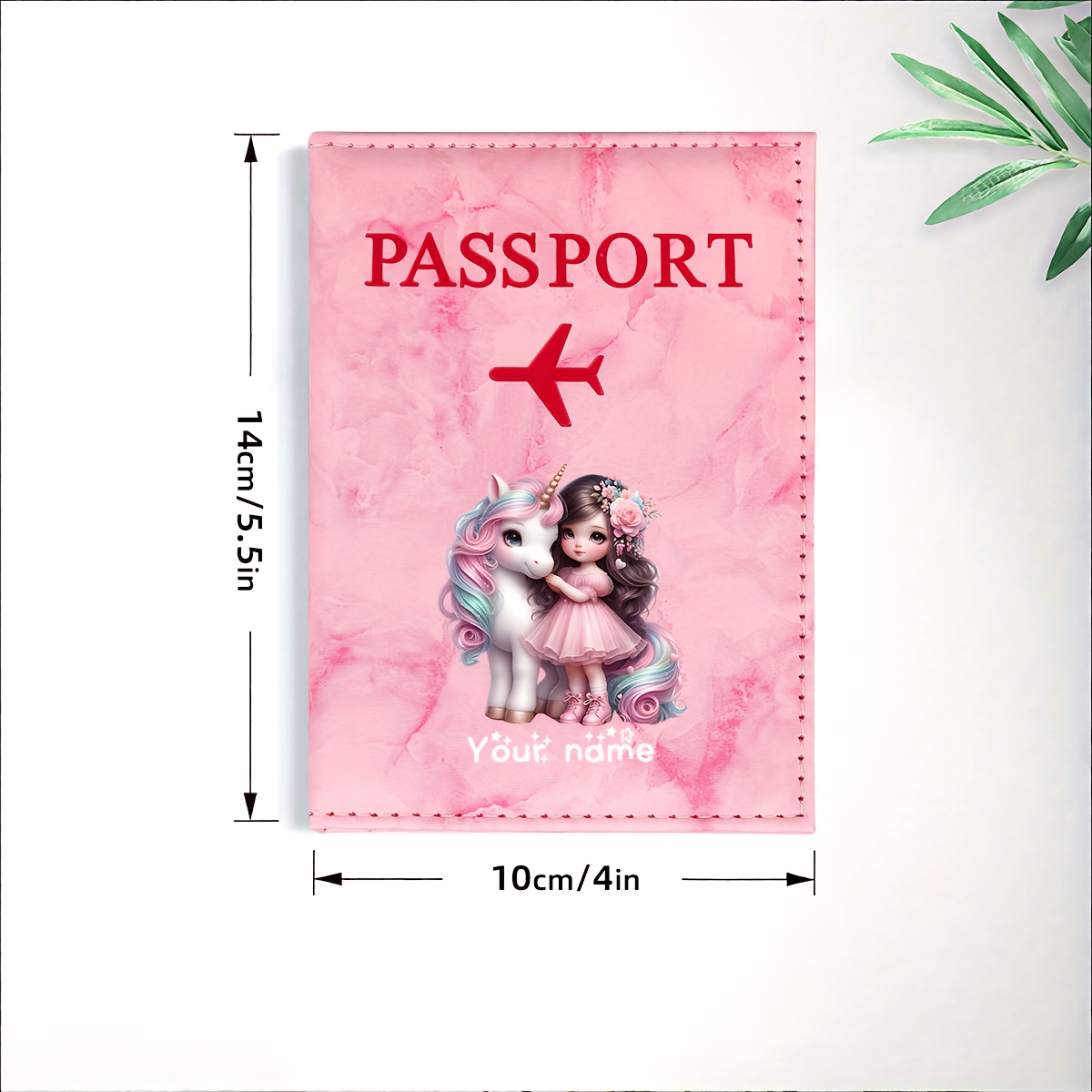 Unicorn Girl Pattern PU Passpo - Tech Accessories For Travel recension och pris