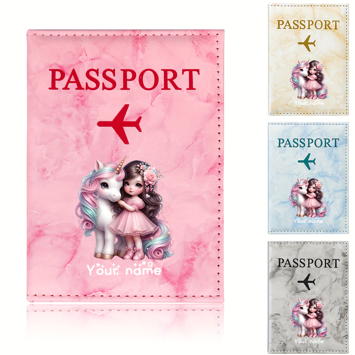 Unicorn Girl Pattern PU Passpo - Tech Accessories For Travel recension och pris
