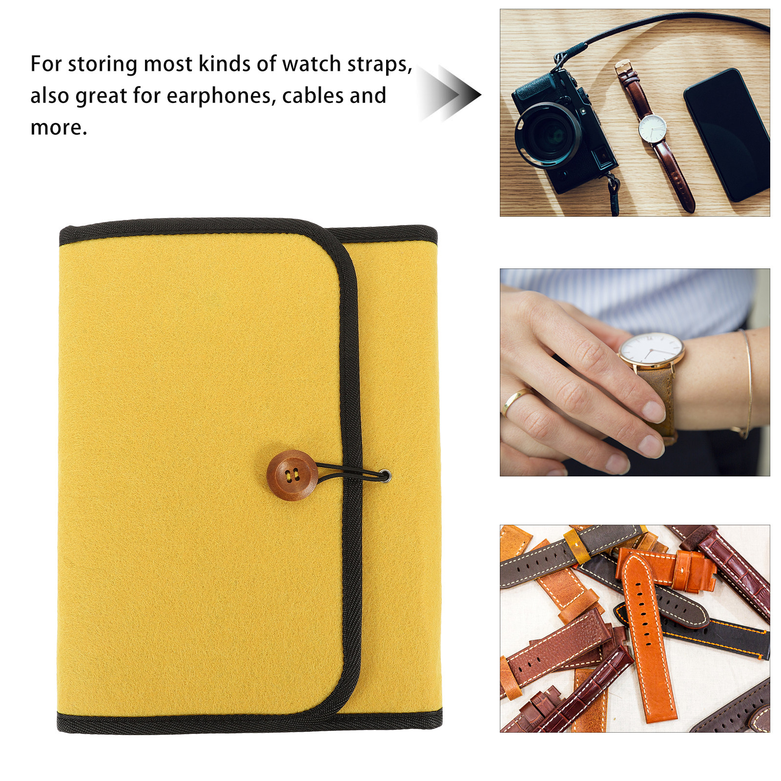 Heavy Duty Watchband Storage B - Cable Organizer Bag recension och pris