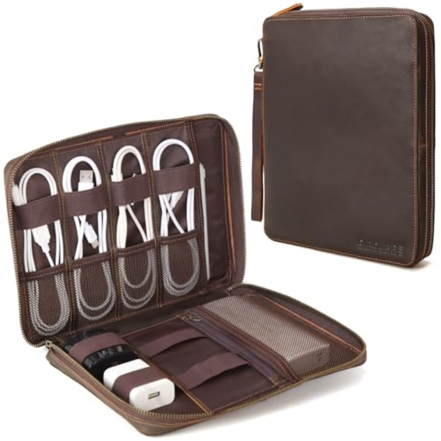 Polare Full Grain Leather Trav - Tech Accessories For Travel recension och pris