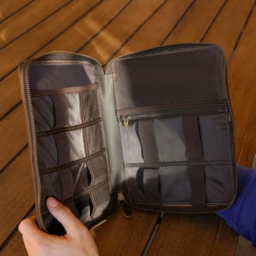 Polare Full Grain Leather Trav - Tech Accessories For Travel recension och pris