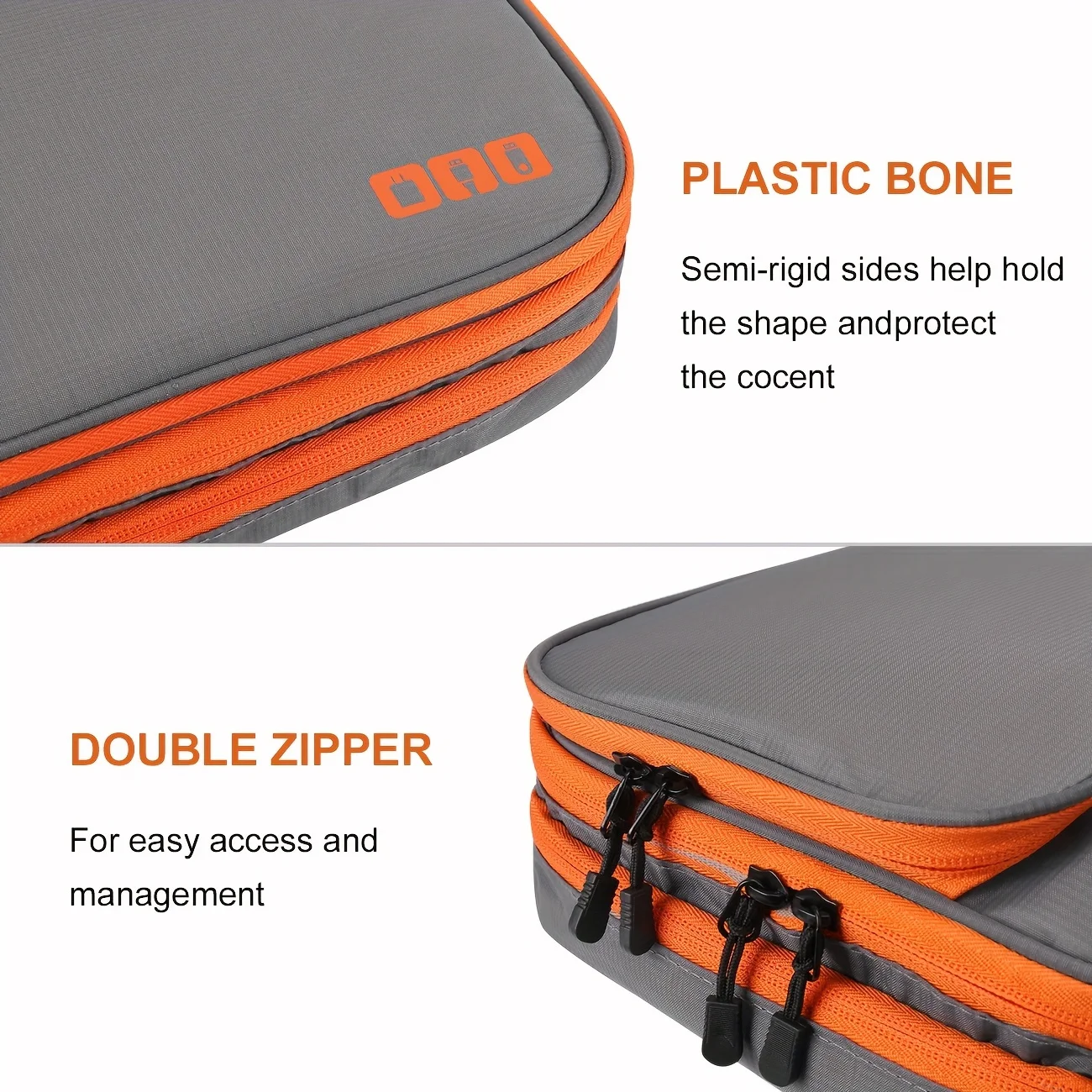 Portable Waterproof Multi-Laye - Tech Accessories Case recension och pris