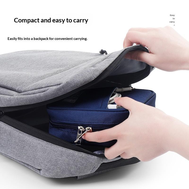 【Y】Waterproof Portable Cable O - Cable Organizer Bag recension och pris