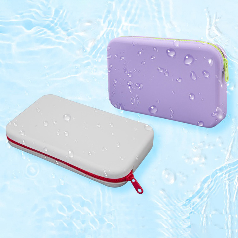 Square Silicone Cosmetic Stora - Tech Accessories Case recension och pris