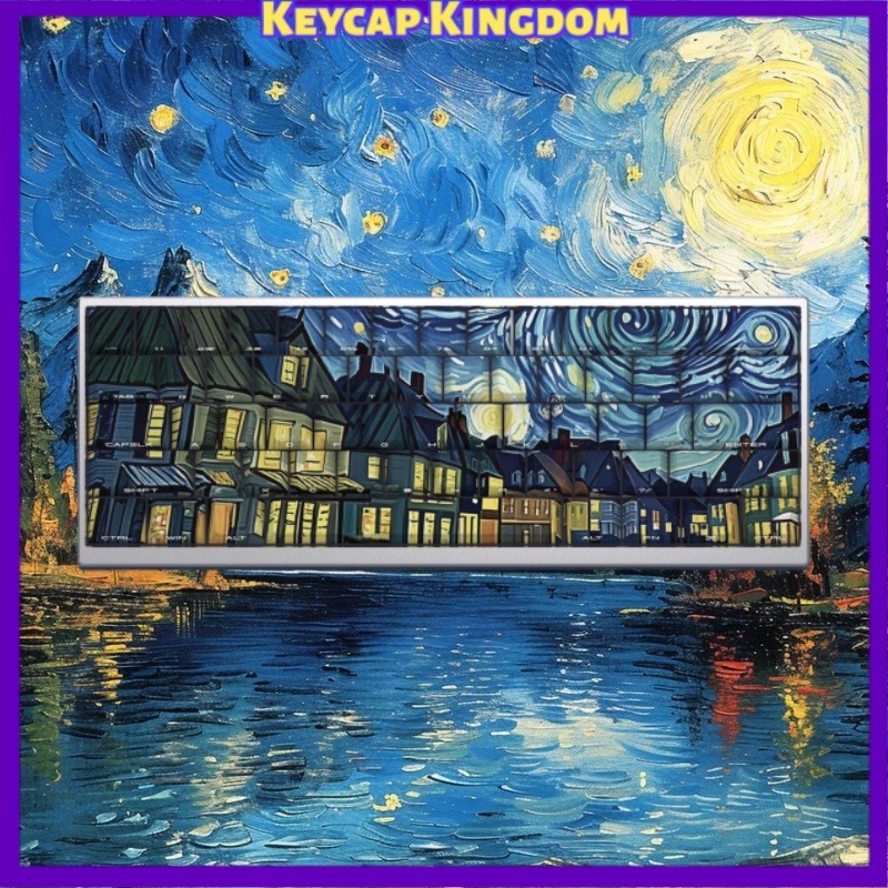 Van Gogh Starry Sky Theme Keyc - Tech Gaming Accessories recension och pris