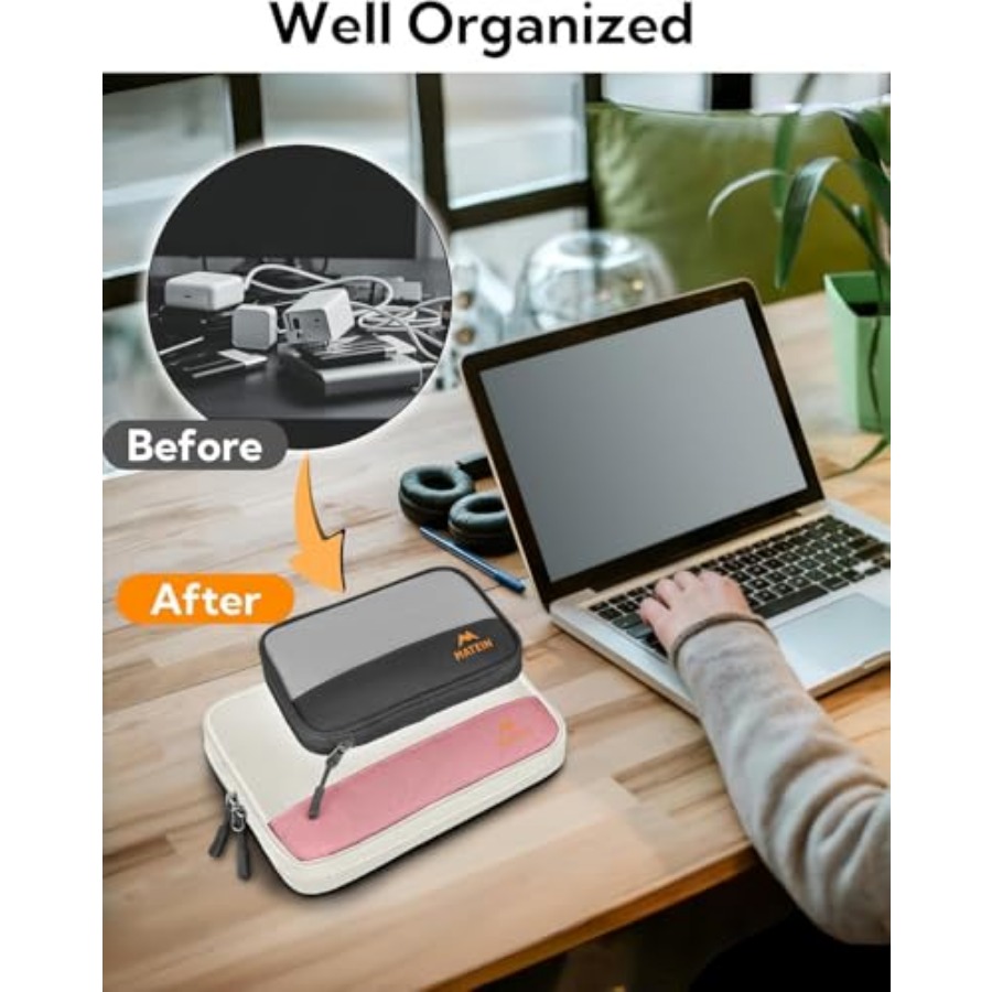 Tech Organizer Travel Case 2 P - Accessories Tech Pack recension och pris