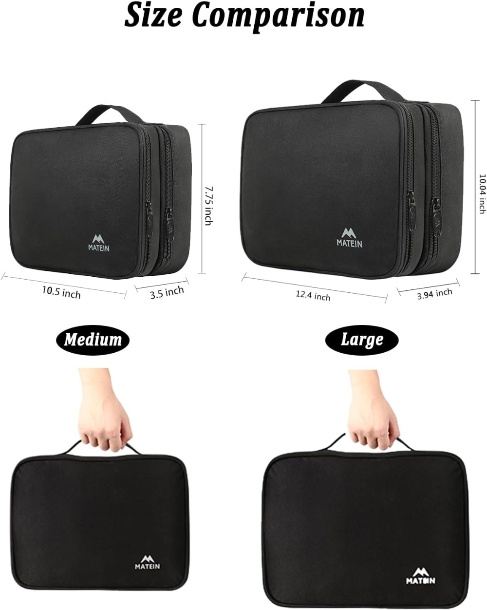 Electronics Organizer Travel C - Cable Organizer Bag recension och pris
