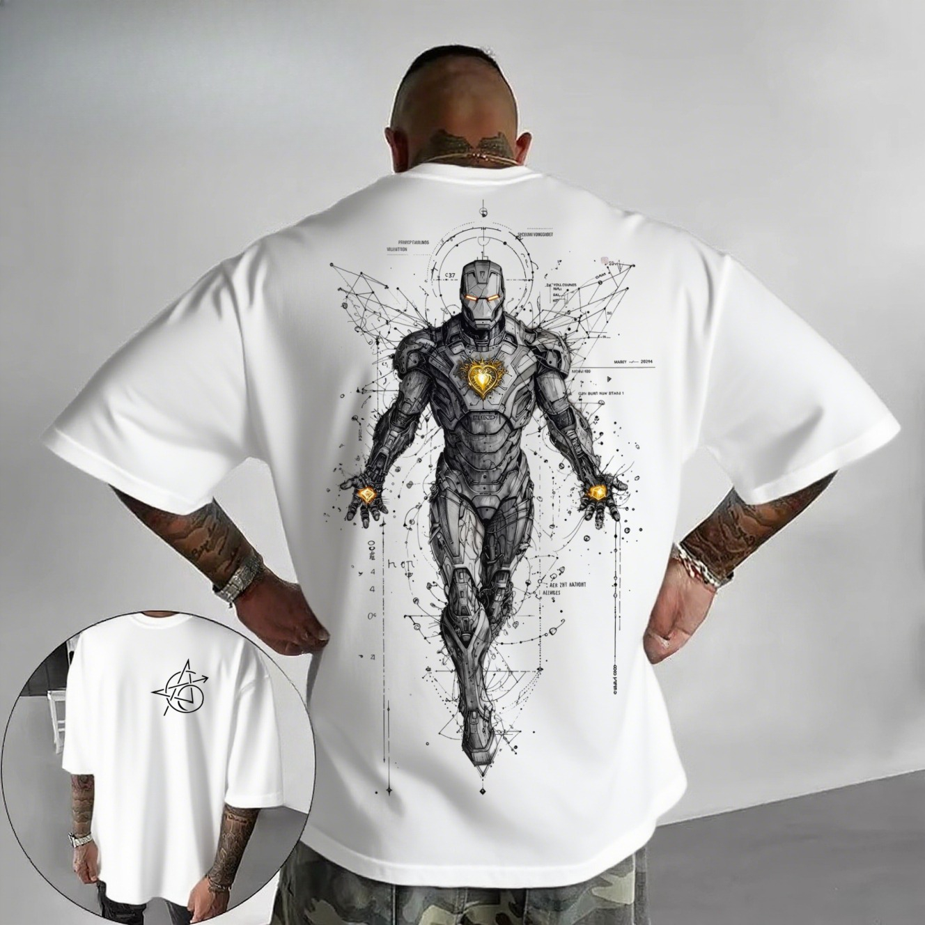 2026 New Cyberpunk Iron Man Te - Tech Accessories Shop recension och pris