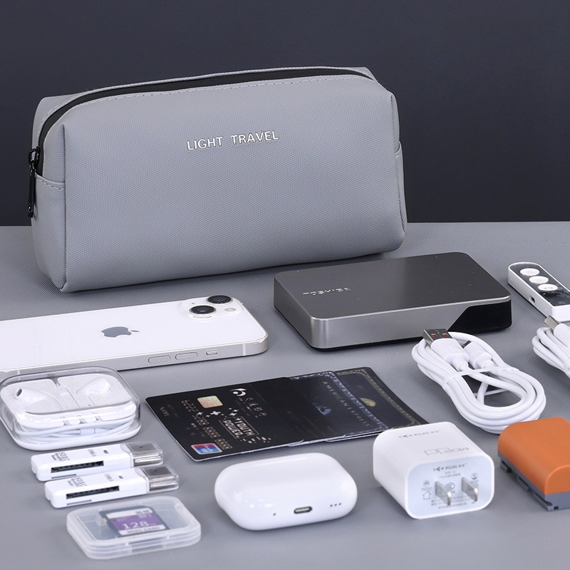 Waterproof Portable Travel Org - Cable Organizer Bag recension och pris