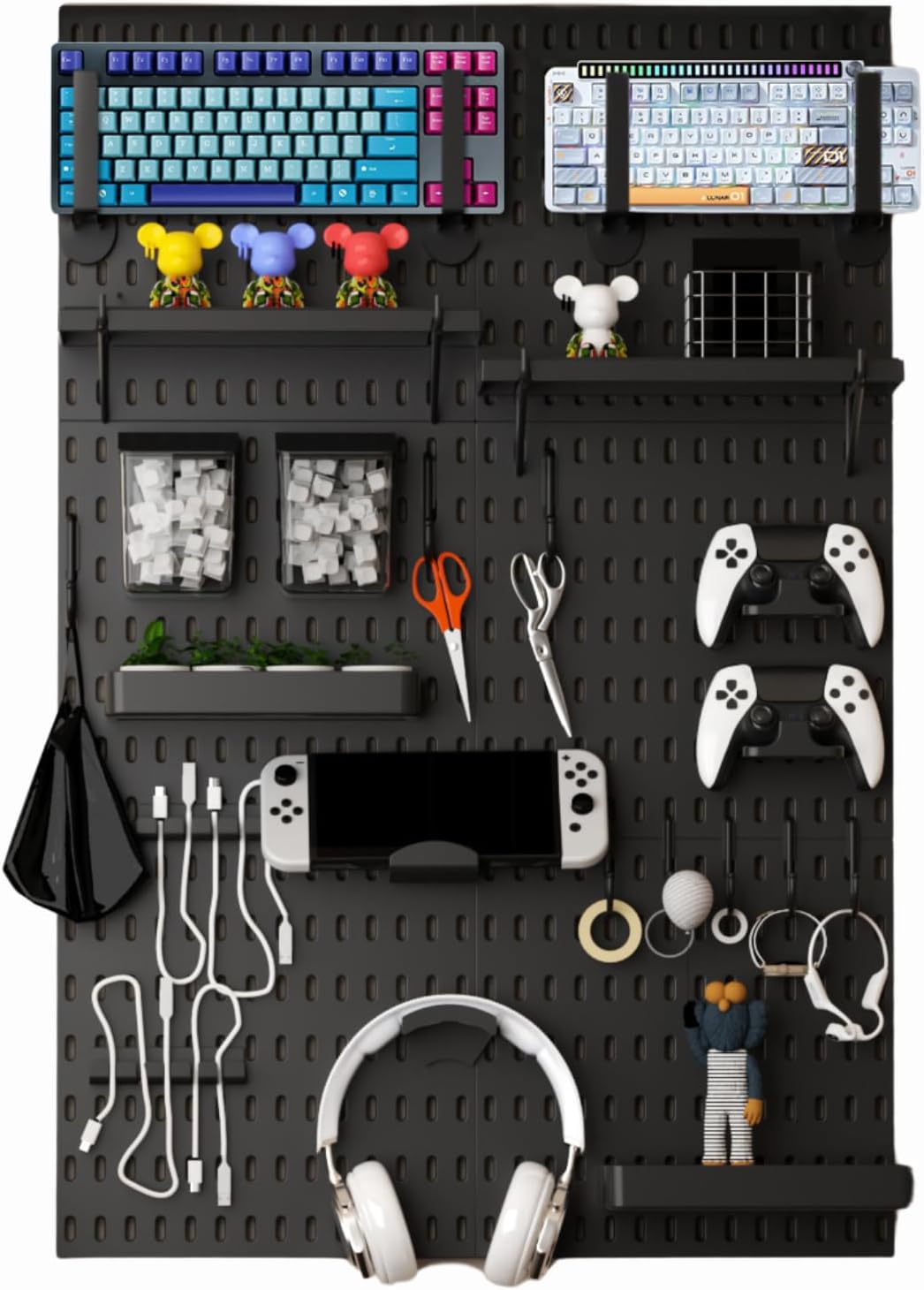 Peg Board Wall Organizer for G - Tech Accessories Images recension och pris