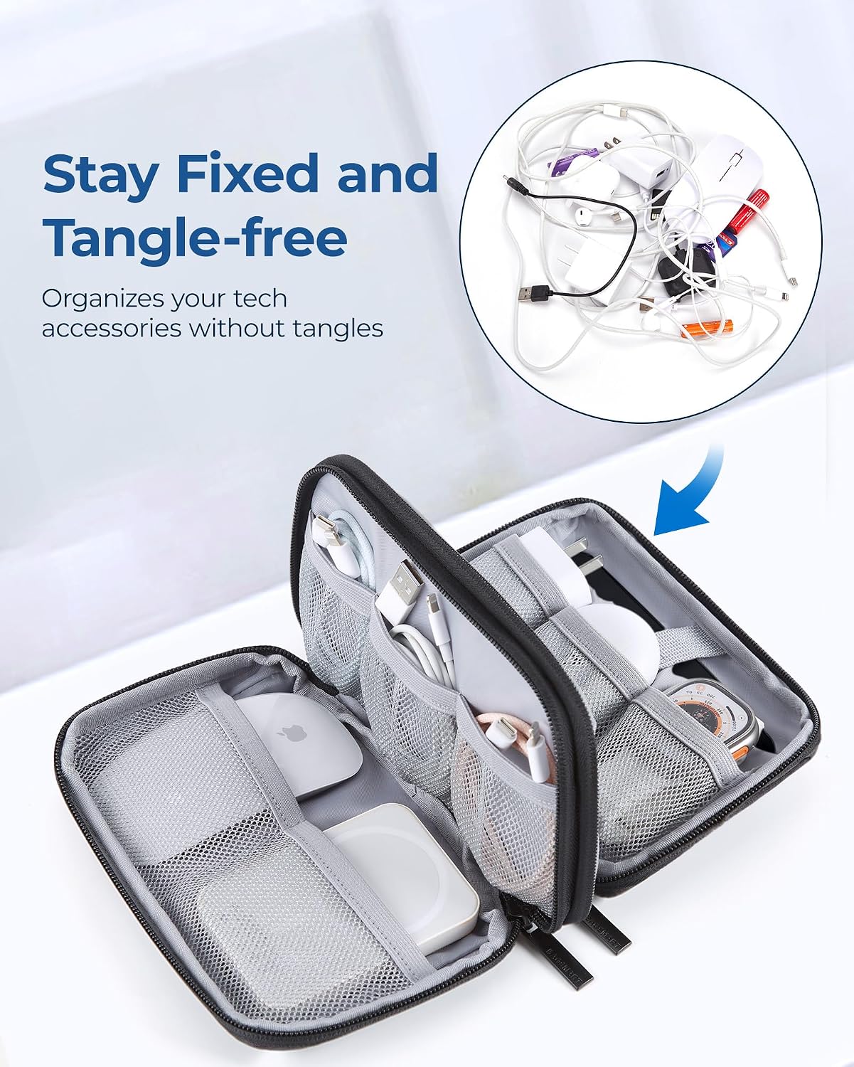 Electronics Organizer Travel C - Tech Accessories Images recension och pris