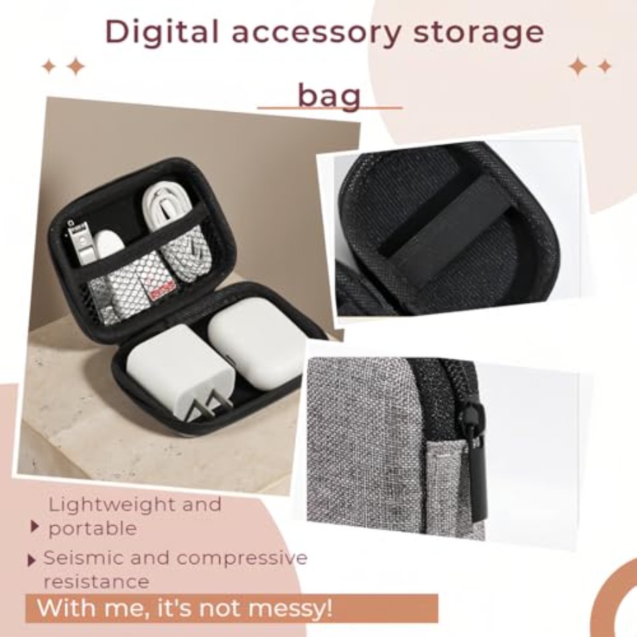 Electronic Accessories Organiz - Tech Accessories Travel Bag recension och pris
