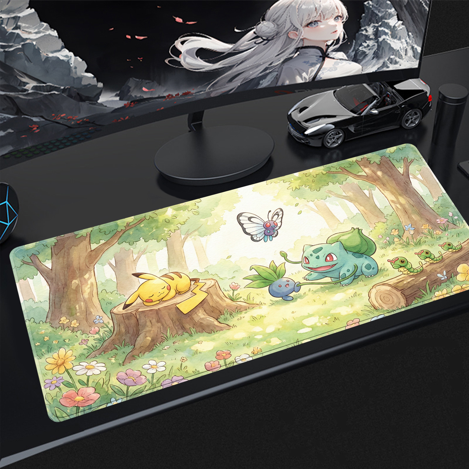 Kawaii Mouse Pad Gaming PC Acc - Tech Gaming Accessories recension och pris