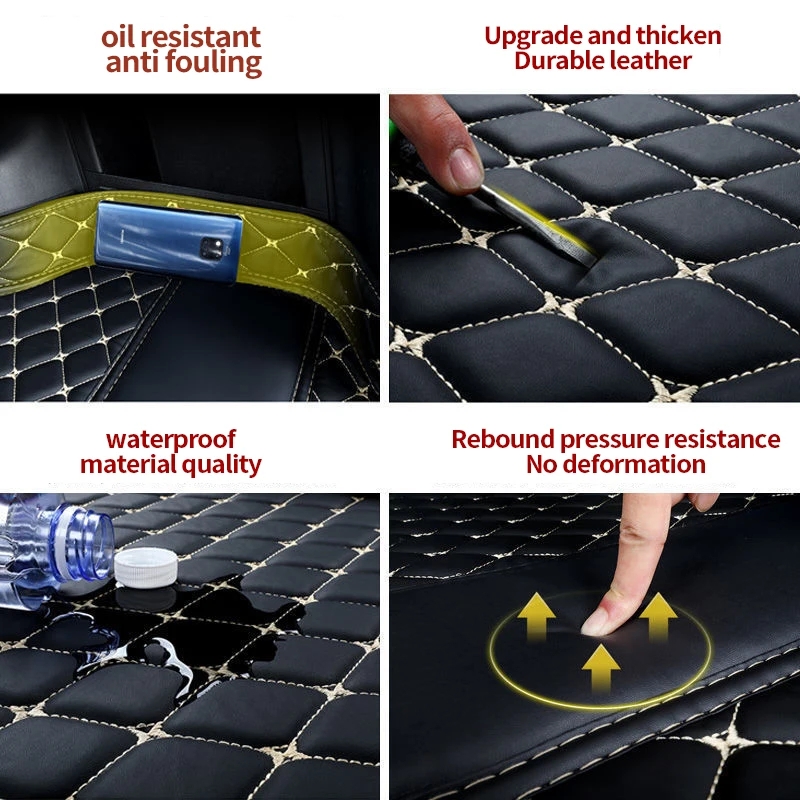 Luxury Leather Car Floor Mats  - Tech Accessories Luxury recension och pris