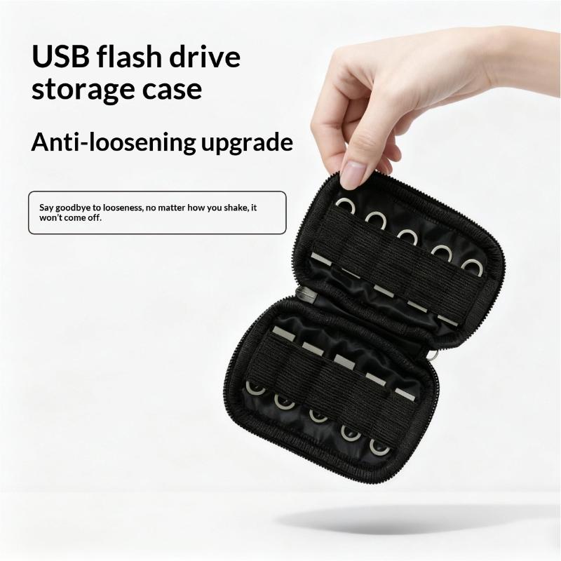 USB Flash Drive Electronic Acc - Tech Accessories Case recension och pris