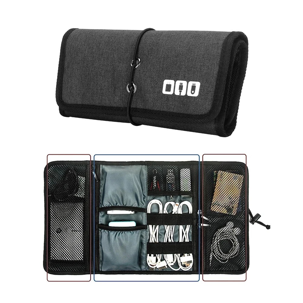 Electronic Organizer Cord Pouc - Tech Accessories Travel Bag recension och pris