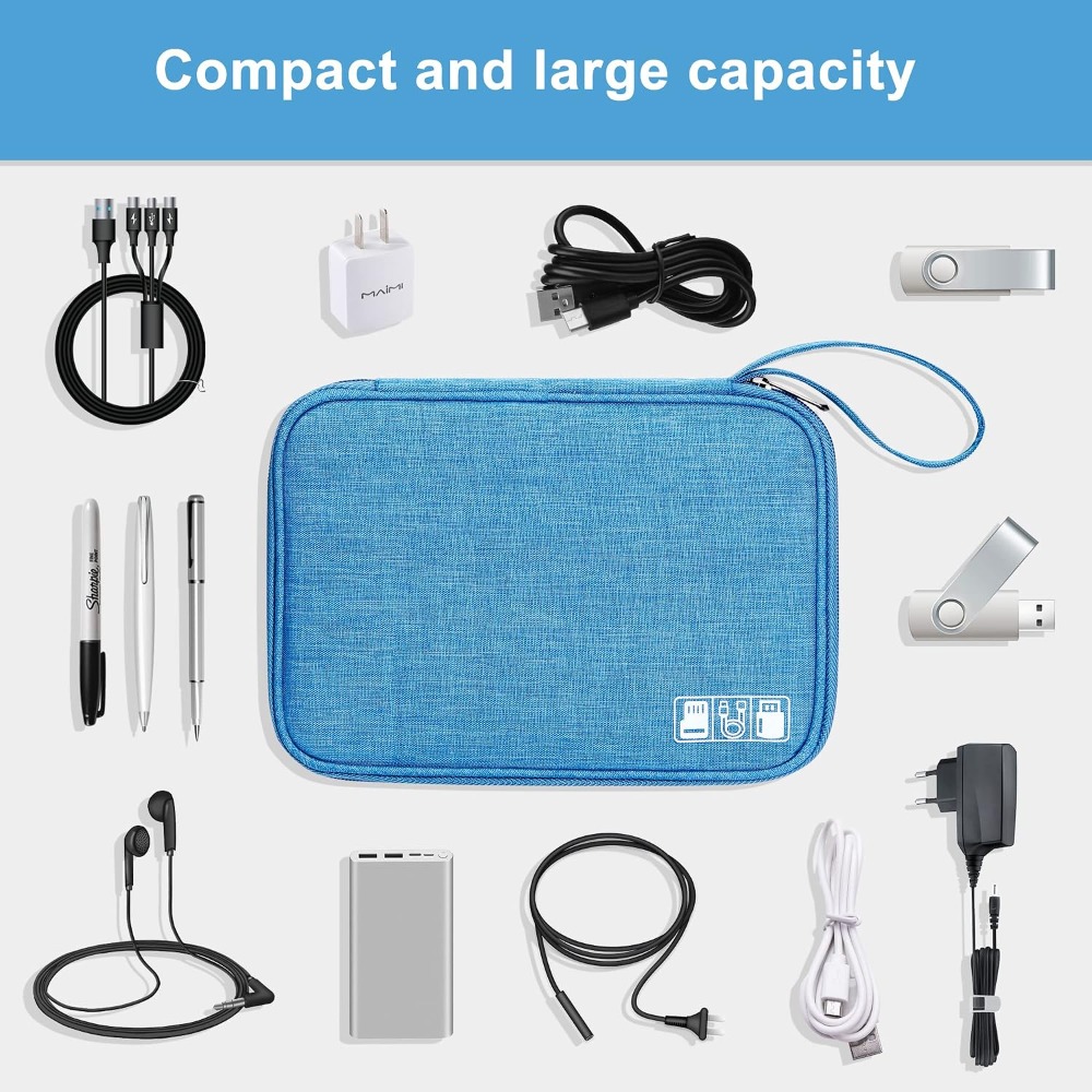 Travel Electronics Organizer P - Cable Organizer Bag recension och pris