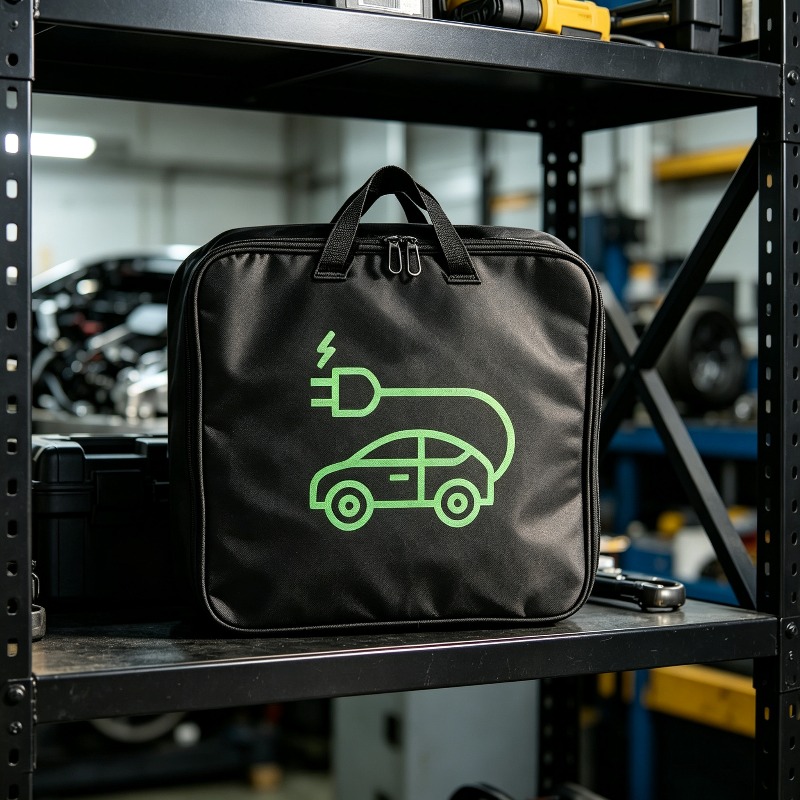 Storage Bag Electric Car Charg - Cable Organizer Bag recension och pris