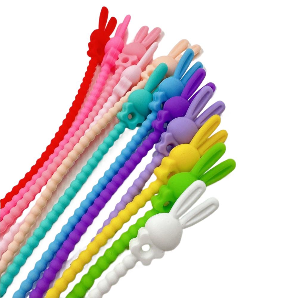 10Pcs Flower Star Silicone Cab - Cable Organizer Bag recension och pris