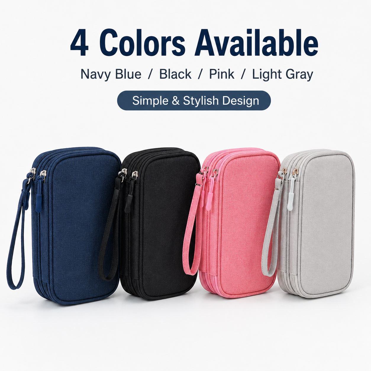 Portable Cable Organizer Bag O - Tech Accessories Case recension och pris